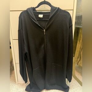 Designer Zip up Cardigan w hood